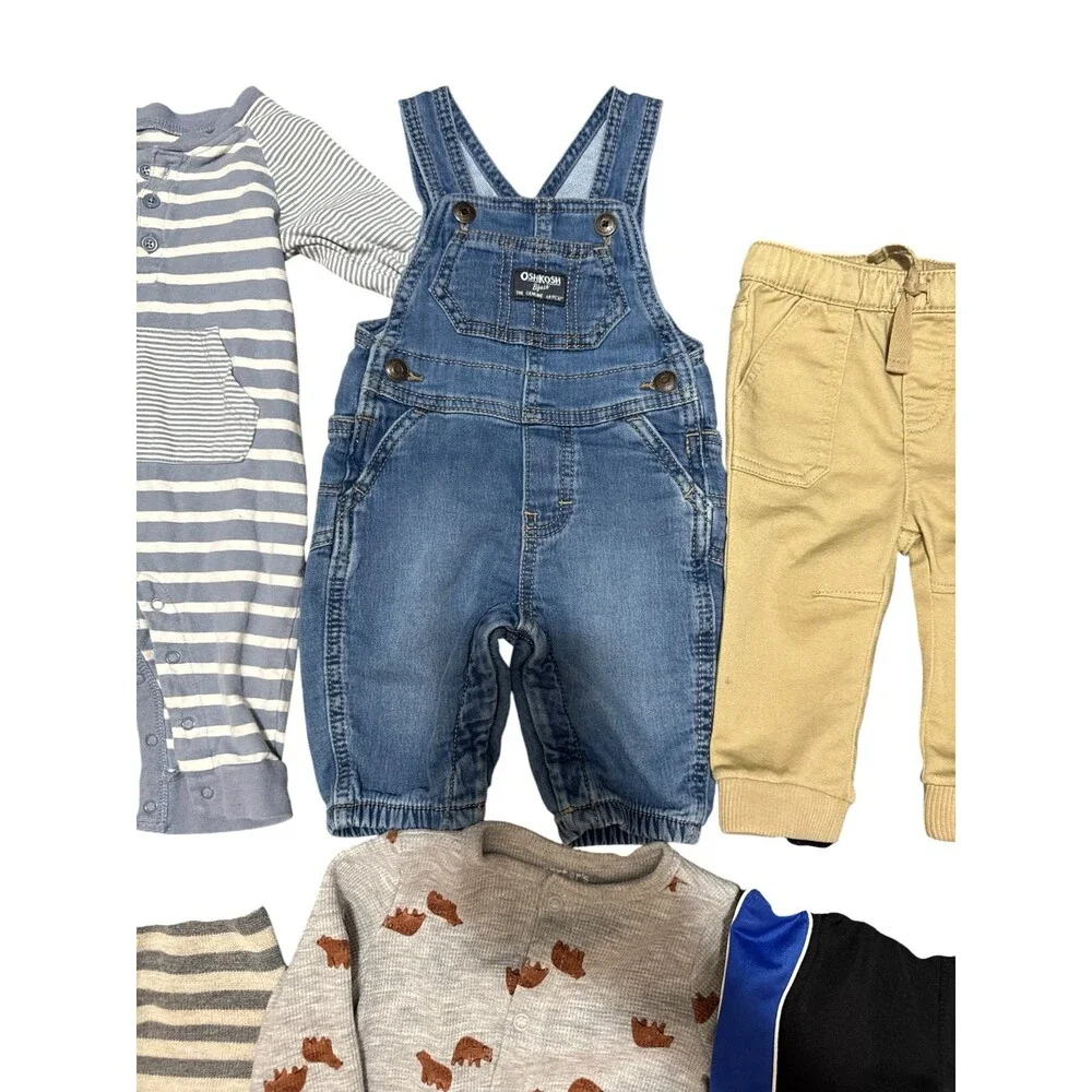 Baby Boy Clothing Bundle Size 3-6 months Mixed Brands
